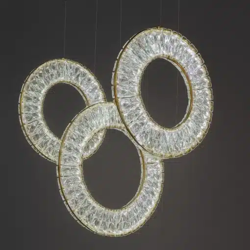 Aurora Crystal LED Chandelier - K-9966 - Image 2