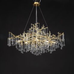 Alternative view of Eleanora Crystal Chandelier - 100 cm - K-11042