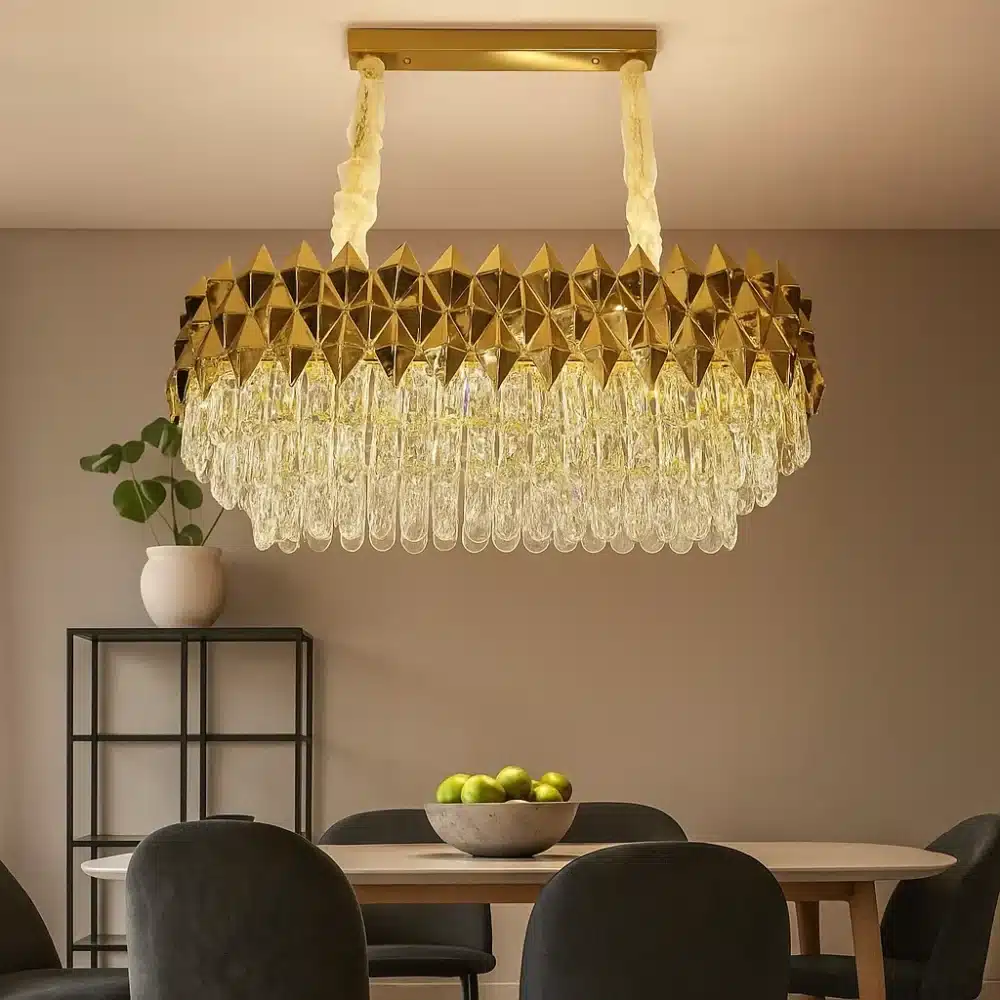 Crystal chandelier